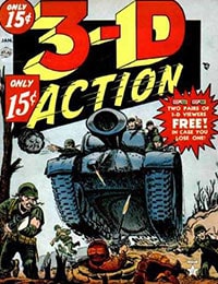 3-D Action Comic