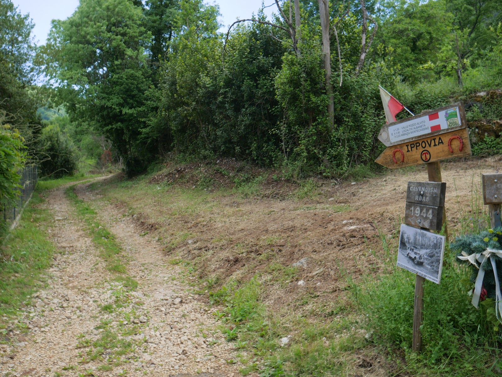 Walking the Battlefields Walking the Cavendish Road at Monte Cassino