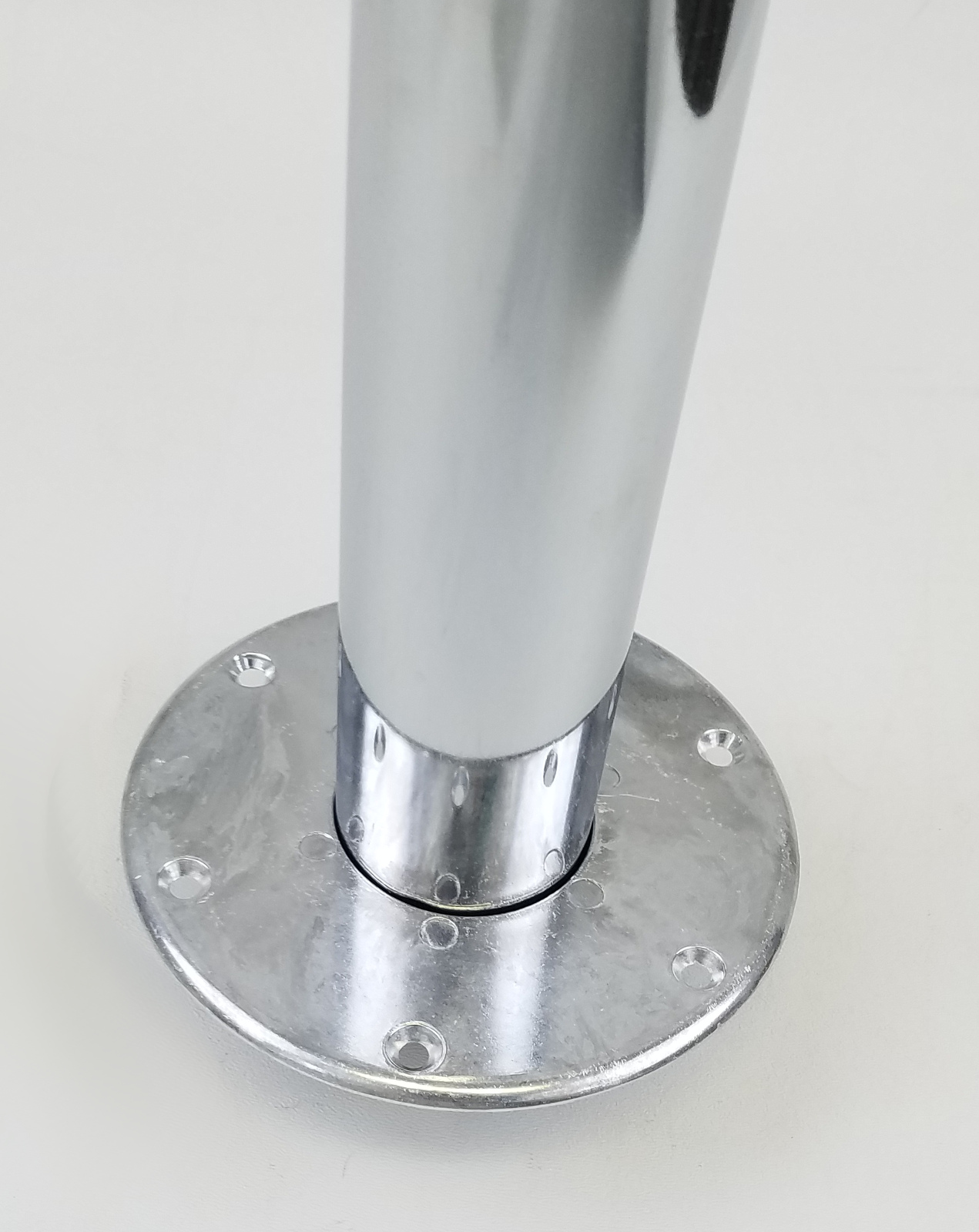 Heng's MA1112 Round Flush Table Base RV Table Leg Chrome classAcustoms