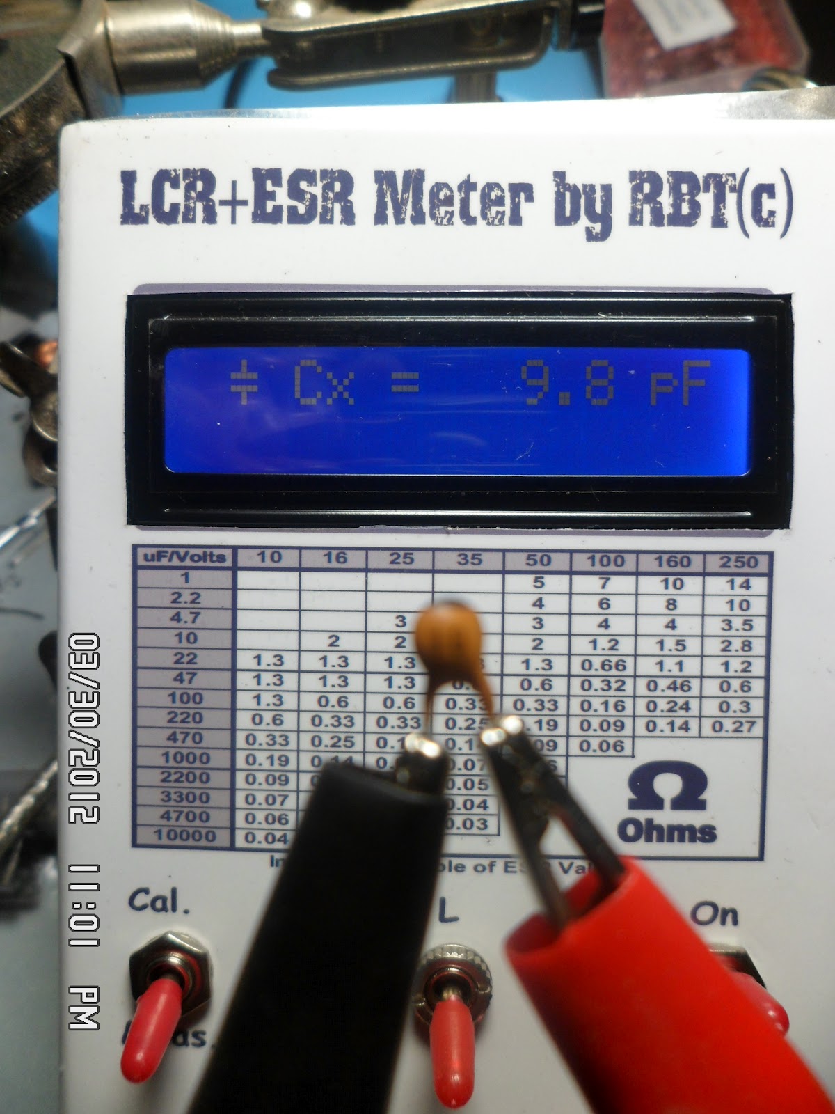 RBT's Tech Depot DIY LCR+ESR Meter