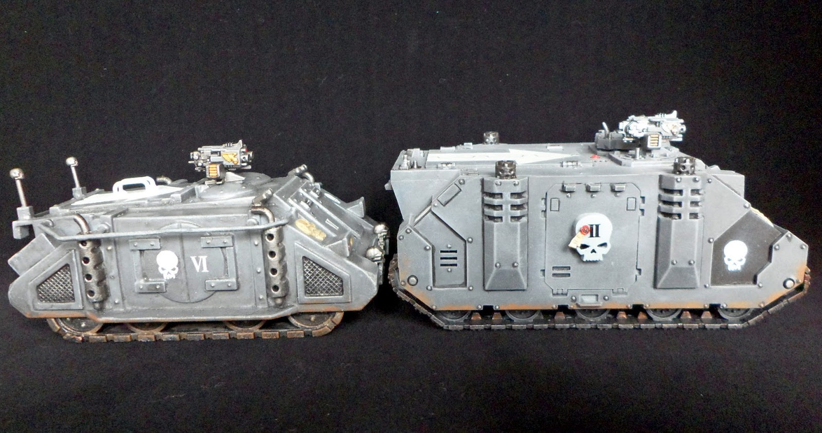 WeeMen Rhino Tank Size Comparison Modern and Mk 1b