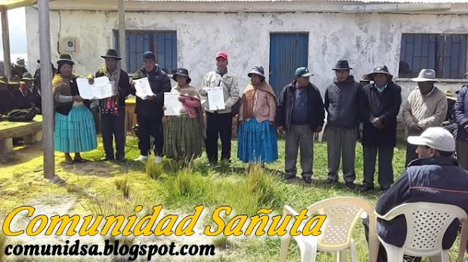 2019: La Comunidad Sañuta recibe su Personería Jurídica