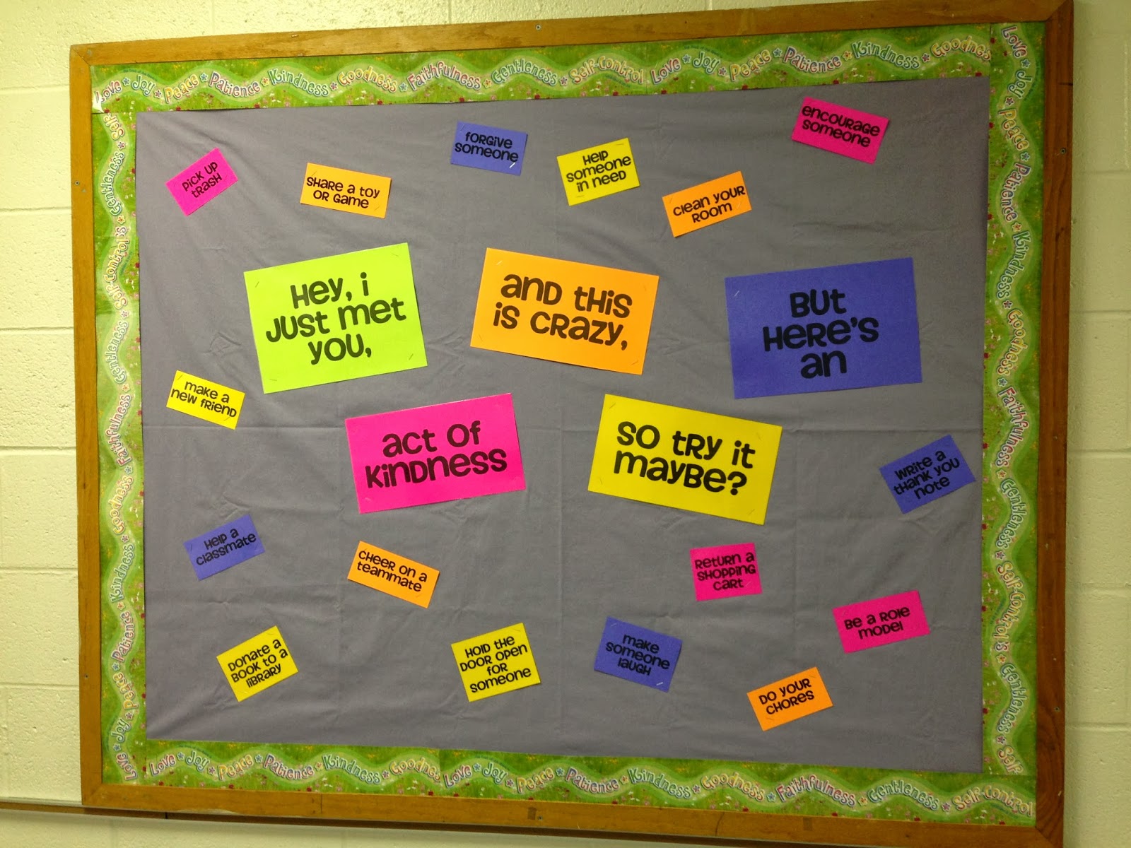 The Crafty Counselor Kindness Bulletin Boards
