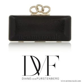 Princess Sofia style Diane von Furstenberg Sutra lizard clutch