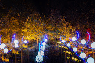Fotokunst Langzeitbelichtung Herbstleuchten Maximilianpark Hamm ICM