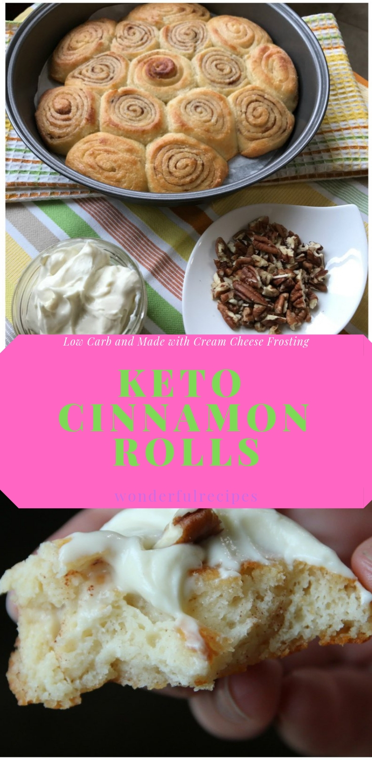 Keto Cinnamon Rolls WONDERFUL RECIPES
