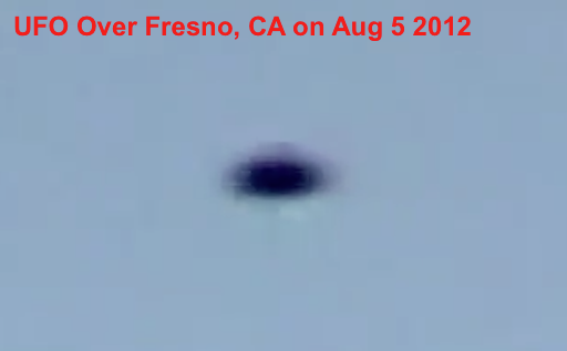 UFO SIGHTINGS DAILY: UFO black disk over Fresno California August 2012