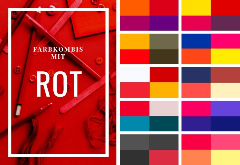 Rot modisch kombinieren – Die besten Tipps und Outfits in Rot!