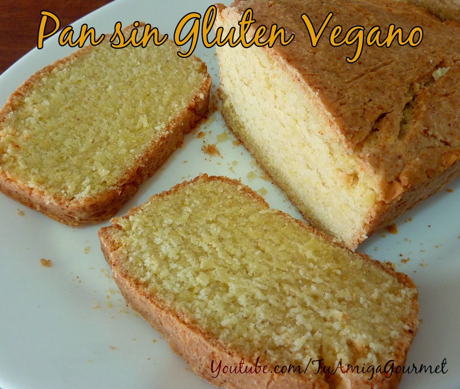 Receta: Pan sin gluten vegano