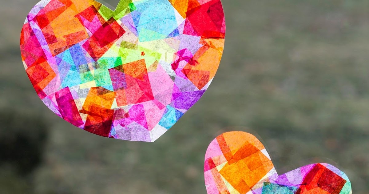 Kinderpost: KW19 Herzen fürs Fenster