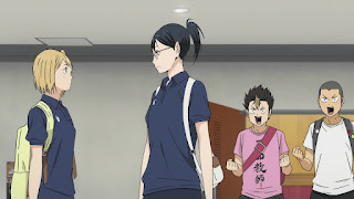 ハイキュー!! アニメ 2期13話 田中龍之介 西谷夕 | HAIKYU!! Karasuno vs Kakugawa