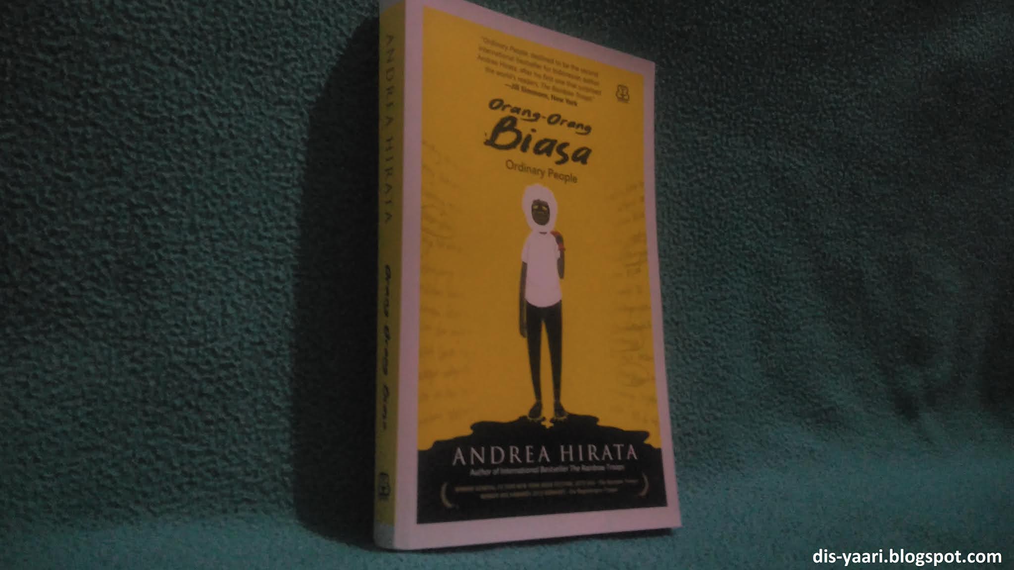 Review Buku Orangorang Biasa Karya Andrea Hirata Dis