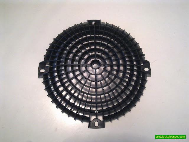 Air-inlet grille FlowGrid version A (closed) for axial and centrifugal fans