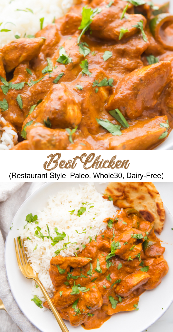 Best Chicken Tikka Masala (Restaurant Style, Paleo, Whole30, Dairy-Free ...