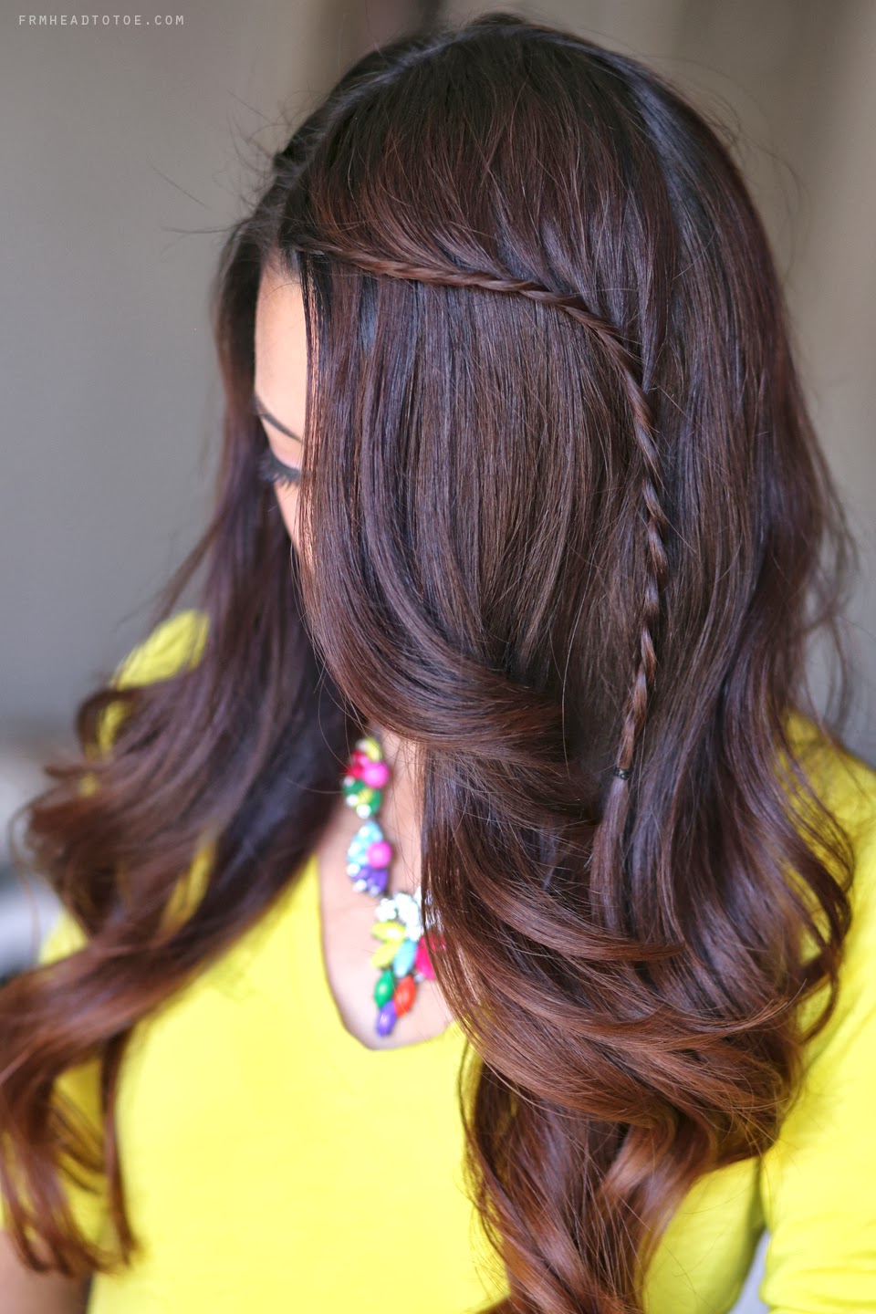 Rotating Braid HAIR TUTORIAL: Floating French Braid (Reverse Waterfall Braid) - From ...