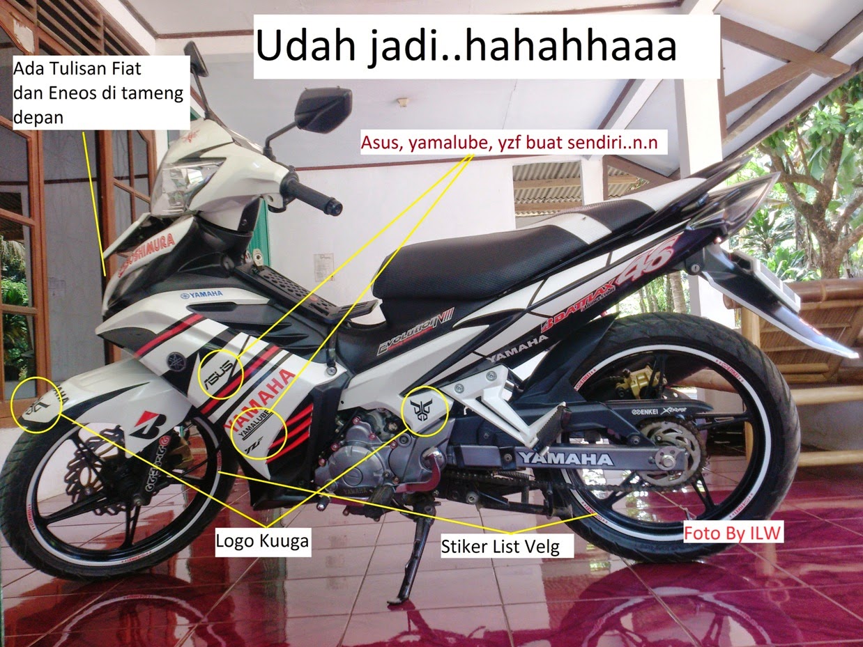 Download 97 Modifikasi Striping Jupiter Mx New Terlengkap | Motor Punk