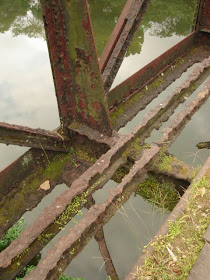 Imagens de como está a ponte em Cubatão