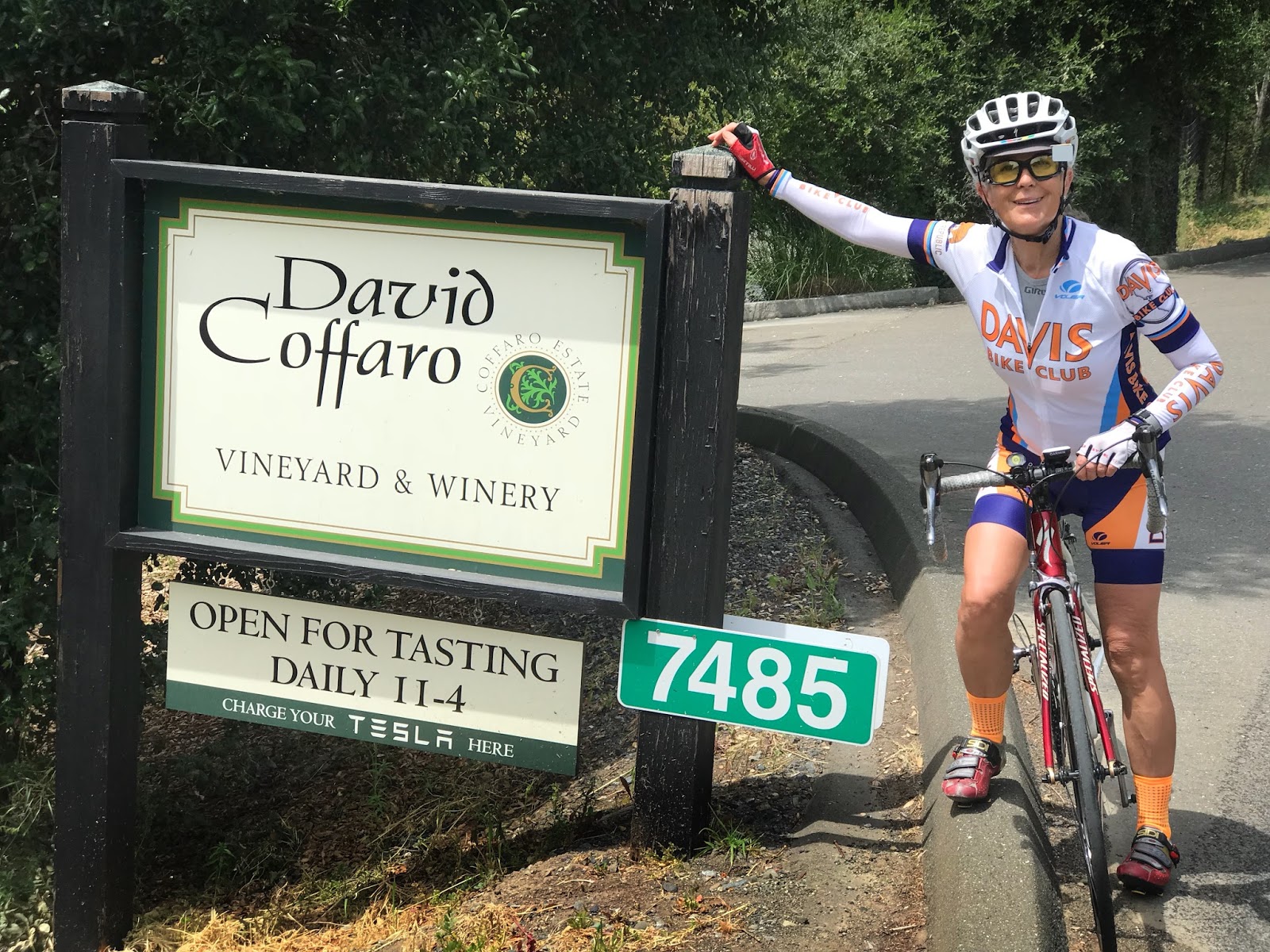 Curtis Corlew in Bicycle Land Wine Country Century 2018