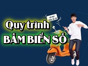 Thủ tục làm giấy đăng ký, bấm biển số xe khi mua mới 2023