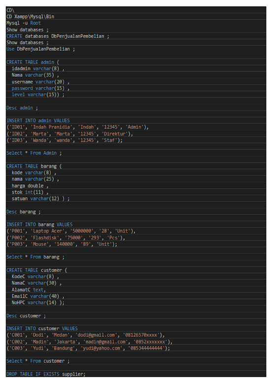 Fince Tinus Waruwu. . .: Tutorial Membuat Database Sistem Informasi ...