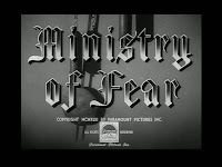 Ministry of Fear