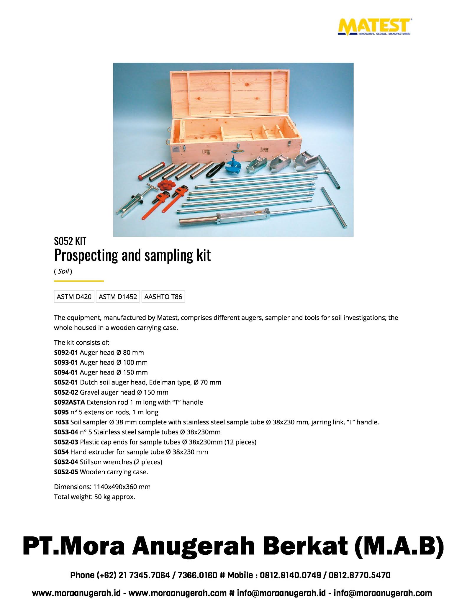 Prospecting & Sampling Kit