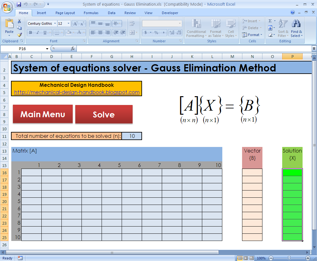 Solving System of Equations using Gauss Elimination Method (Part 5)