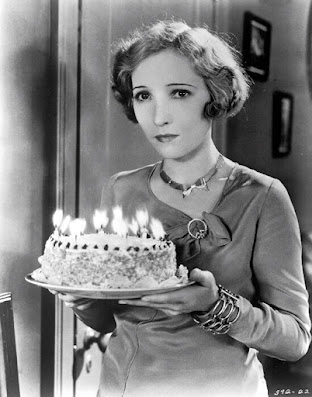 Bessie Love with birthday cake