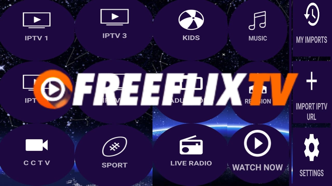 تطبيق Freeflix-tv لمشاهدة قنوات الاقمار العملاقة مجانا
