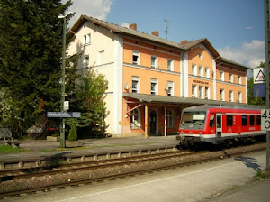 Arriving at the train station