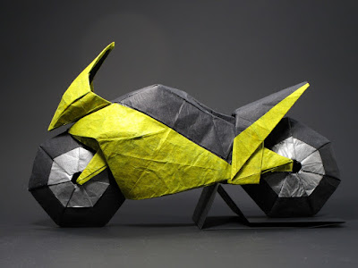 Mariano-Mi mundo el Origami: Motorcycle