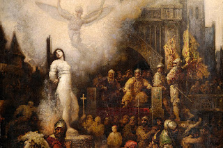 Жанна д`Арк казнь