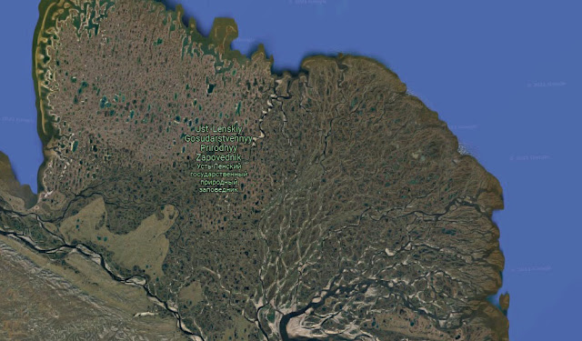 Mapa satelital muestra miles de lagos en Rusia