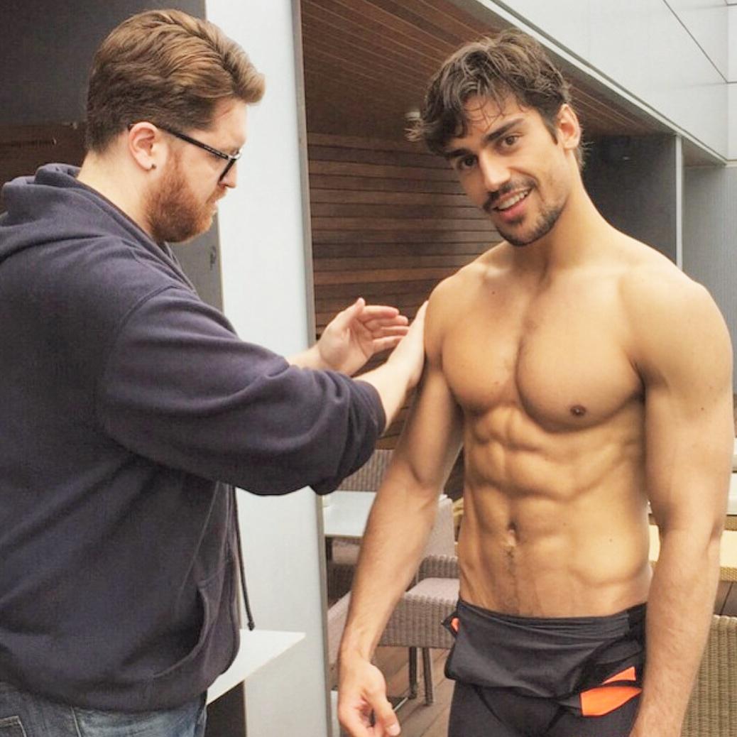 BACKSTAGE IGNACIO ONDATEGUI FOR MEN HEALTH SPAIN - THE MALE FASHION