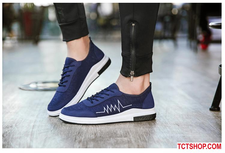 Giày thể thao nam thời trang, màu sắc sành điệu nam tính, mẫu Hàn Giày thể thao nam thời trang, màu sắc sành điệu nam tính, mẫu Hàn