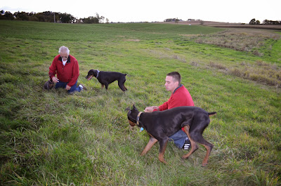 Dobie fun <3 Photo by Trisha Field