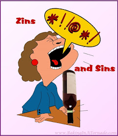 Zins and Sins, the seven deadly kind. | Graphic created by and property of www.BakingInATornado.com | #MyGraphics #humor