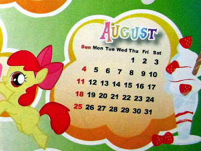 August calendar