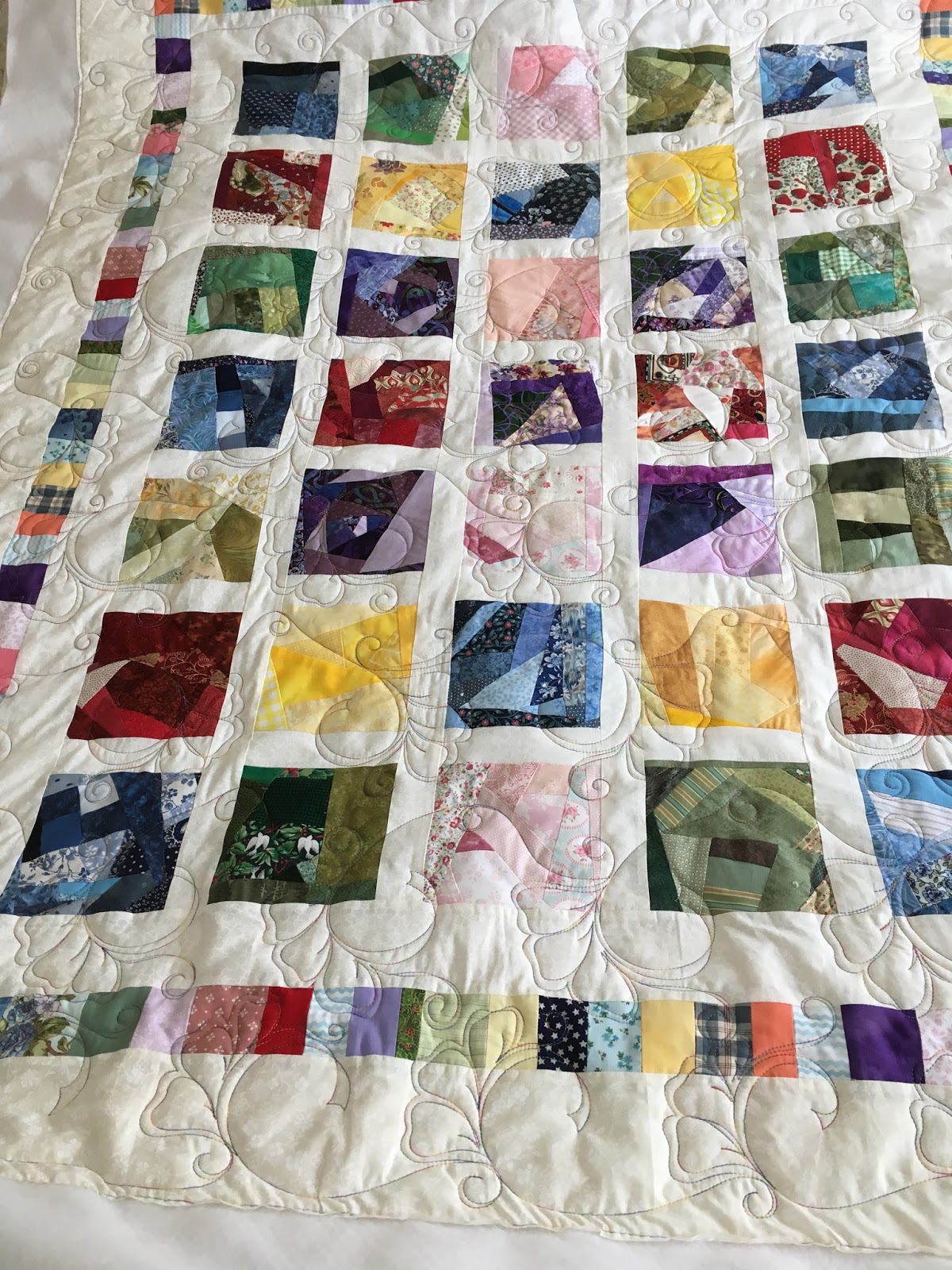 Free to Quilt: Side by Side by Sold One Already!