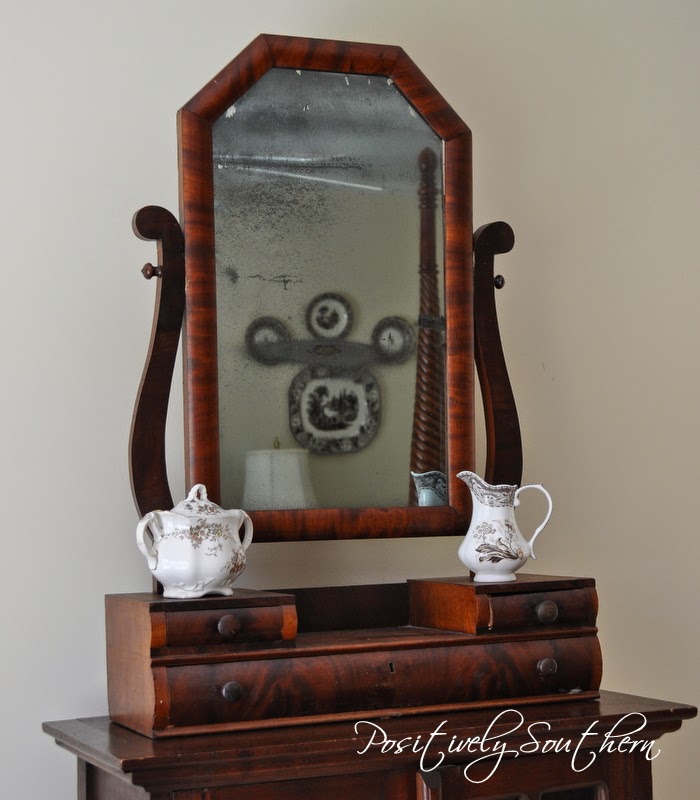 Antique Shaving Mirror Positively Southern
