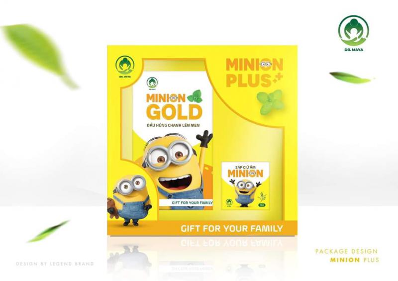 [Dr. Maya] Dầu Húng Chanh Minion Gold Lên Men
