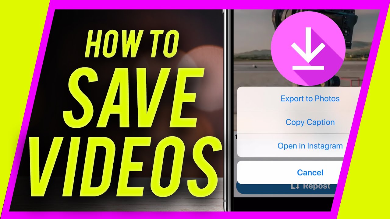 Ways to Download and Save Instagram DM Videos | [2020- Current!]