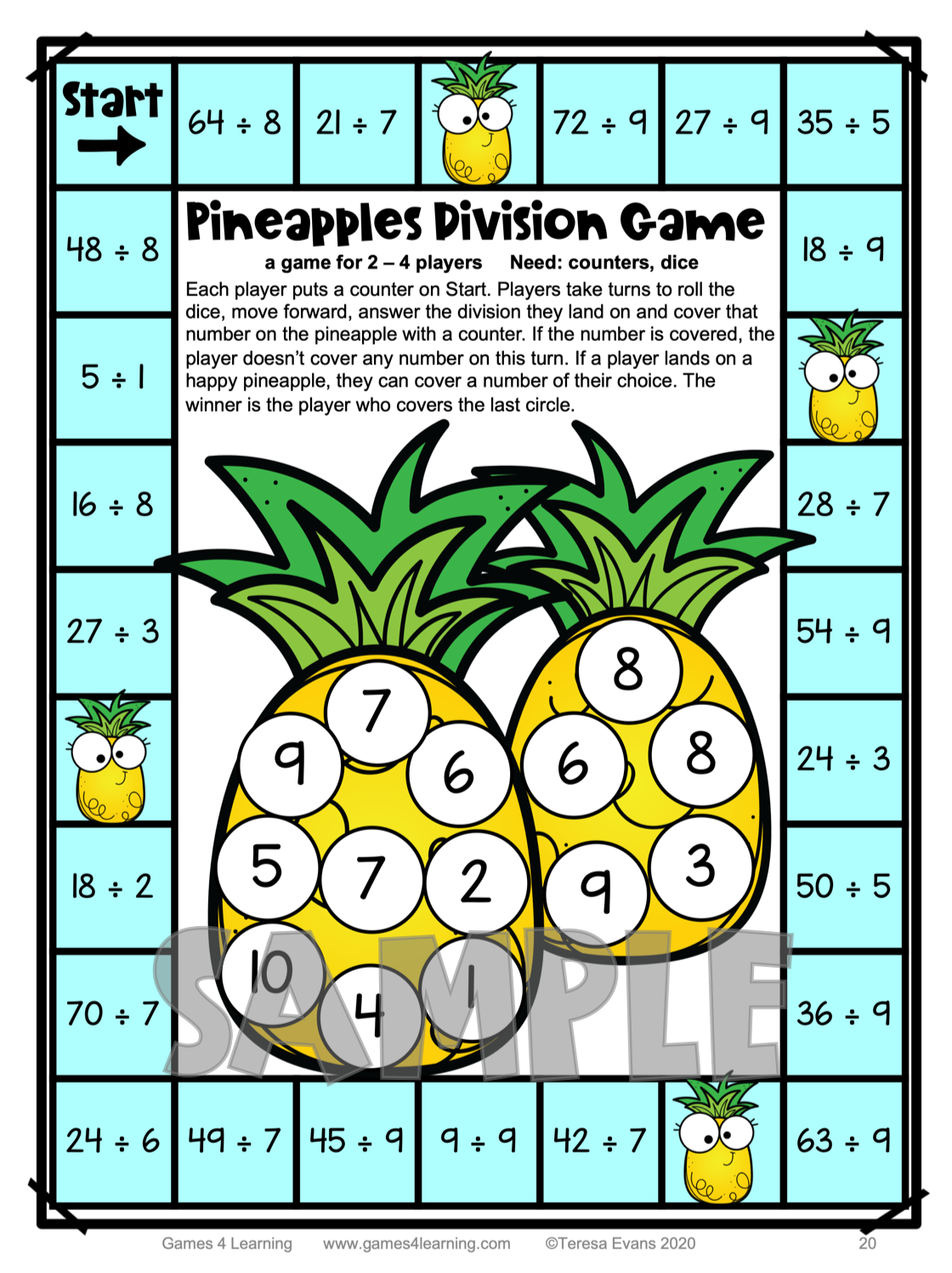Fun Games 4 Learning 50 Free Math Games