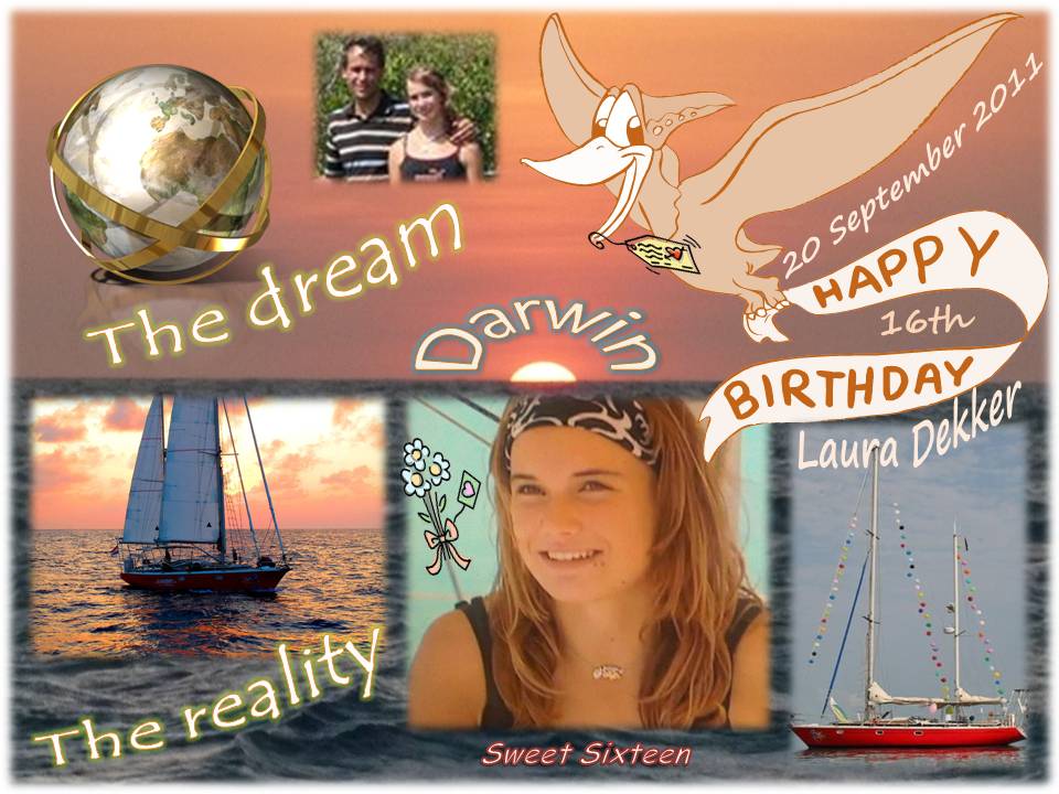 samurai: Laura Dekker - Happy Birthday