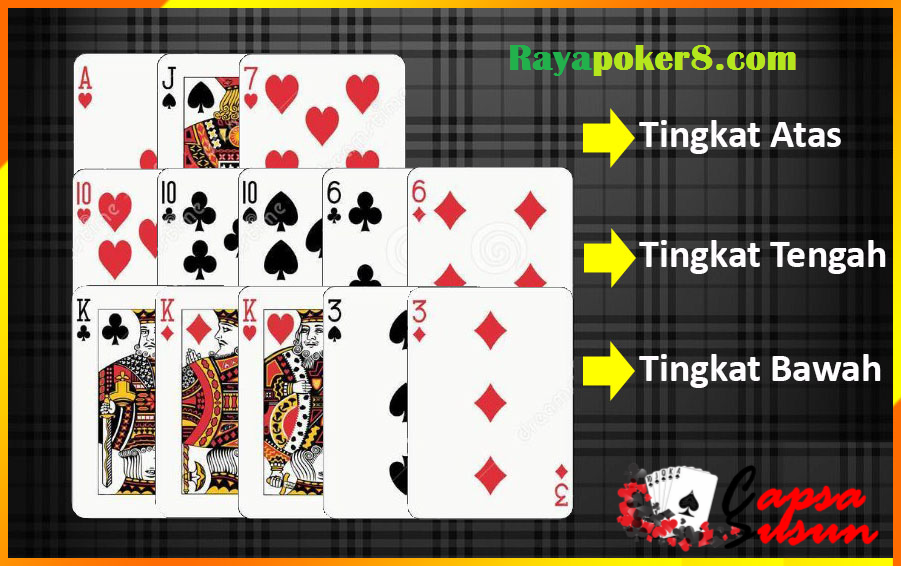 Rayapoker8: Poker Online Terpercaya - Panduan Main Capsa Susun Online