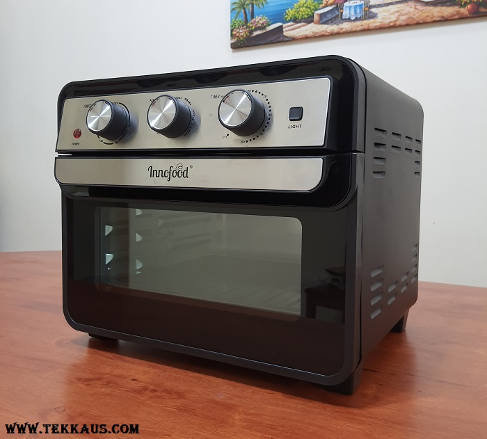 Innofood Air Fryer Oven Review With Dehydrator Function Tekkaus® Malaysia Lifestyle Blogger
