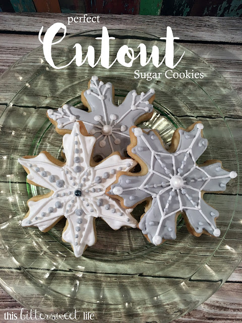 Perfect Cutout Sugar Cookies  |  This Bittersweet Life