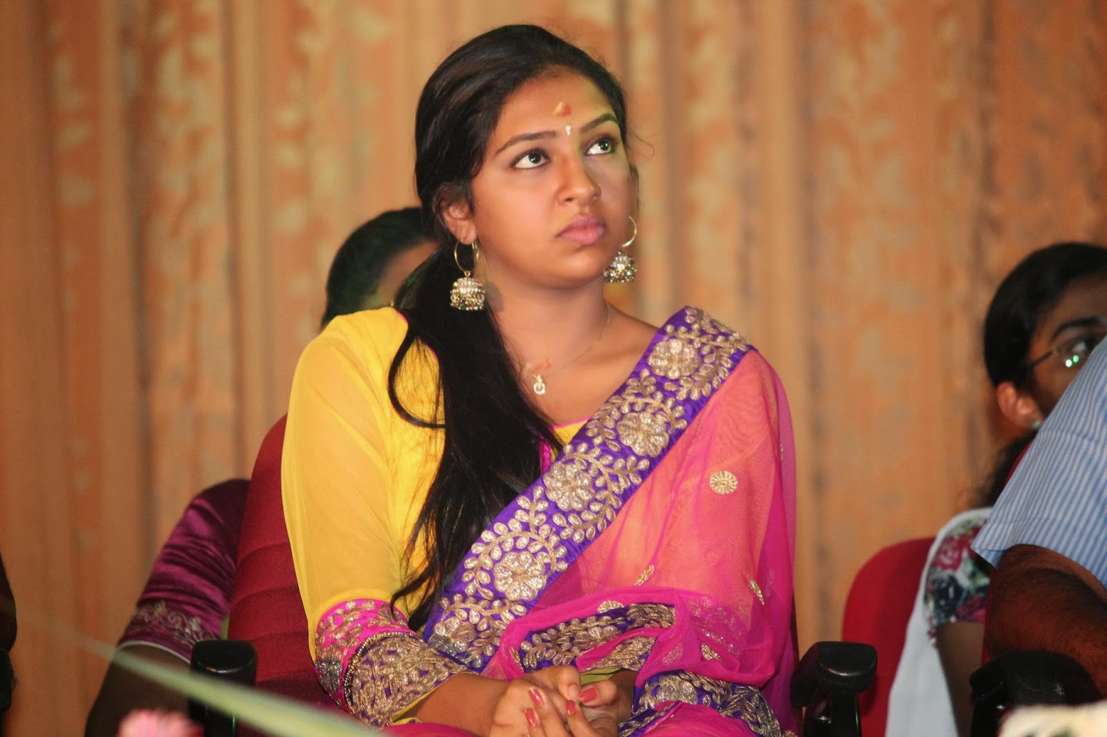 Lakshmi Menon Cute Photos at Pandiyanaadu Audio Launch