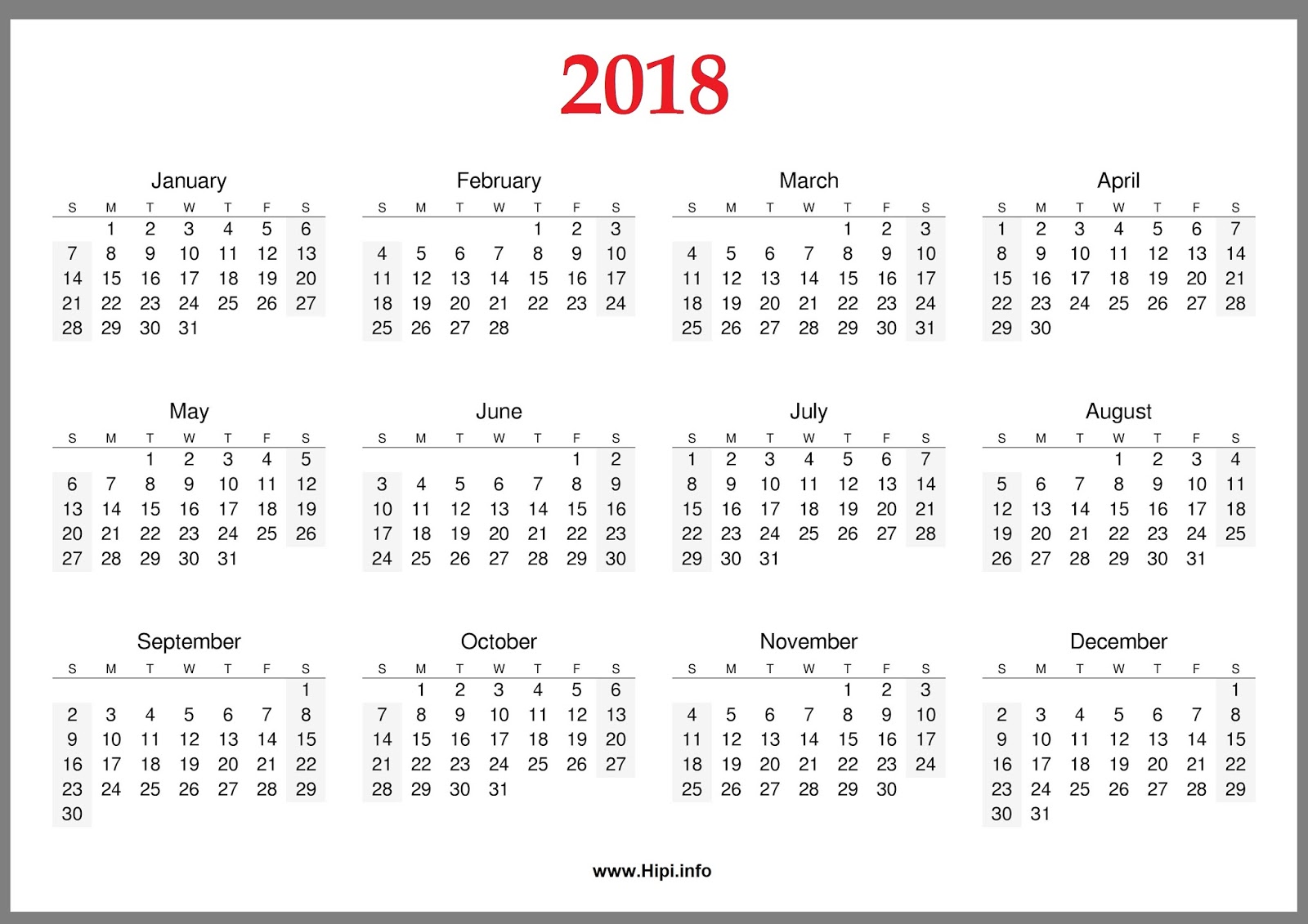 2018-monthly-calendar-pdf-free-printable-templates