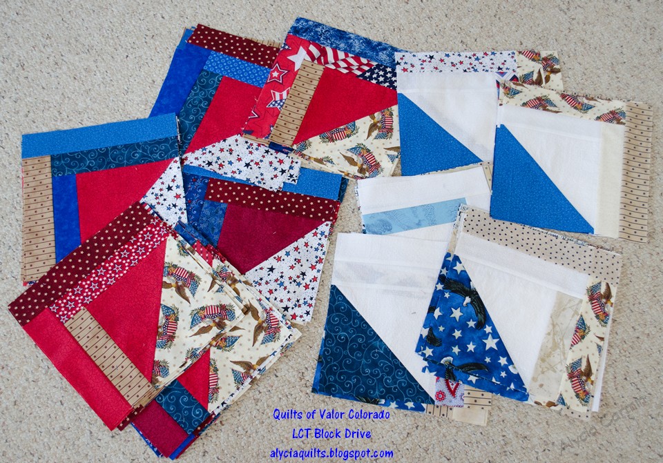 Alycia Quilts Quiltygirl Quilts of Valor Block Drive